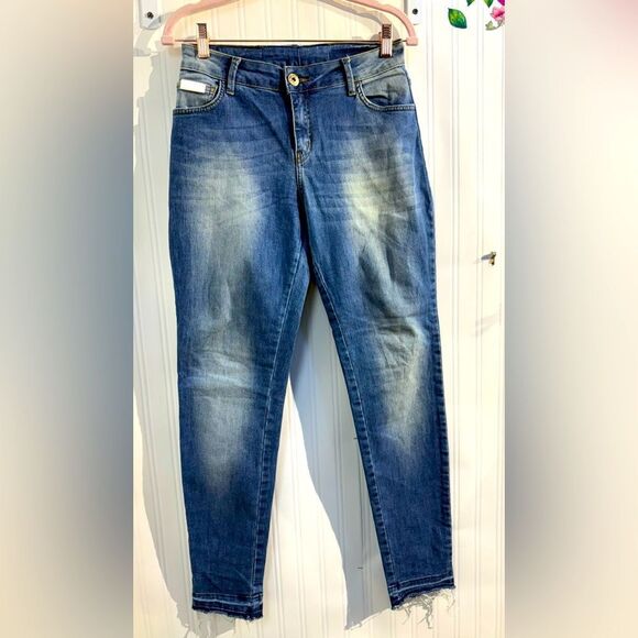 Forum Blue Denim Skinny Jeans Waist 14” - Picture 1 of 8